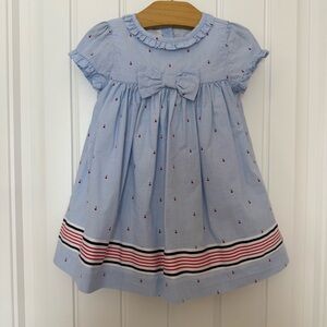 Janie and Jack Baby Girl Mini Cherry 🍒 Dress